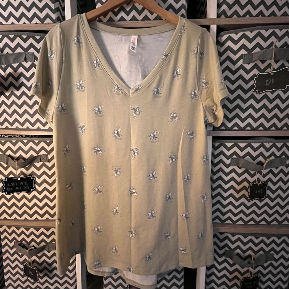 LuLaRoe Cowboy Tee.